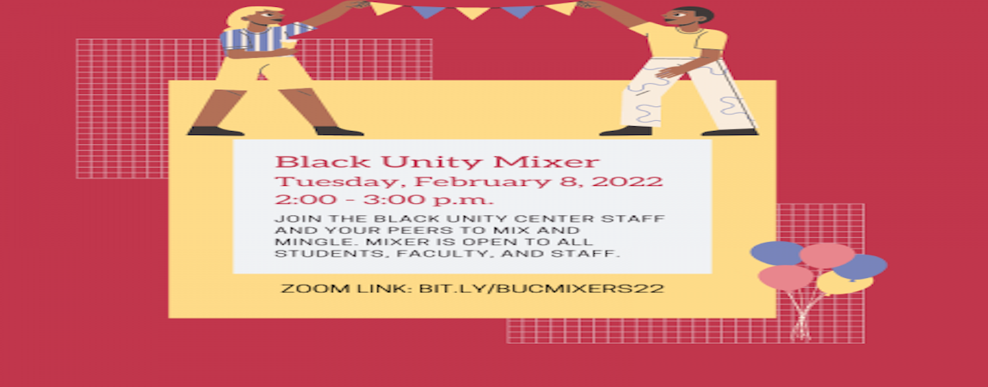 Black Unity Mixer Flyer
