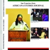 Africana Studies Journal  cover